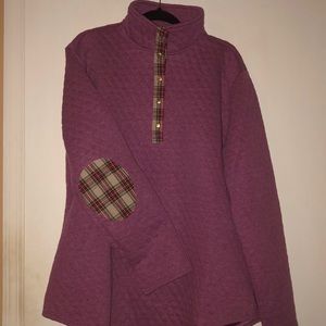 Jessie Blanks quilted pullover